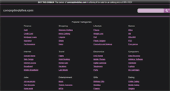 Desktop Screenshot of conceptmobiles.com